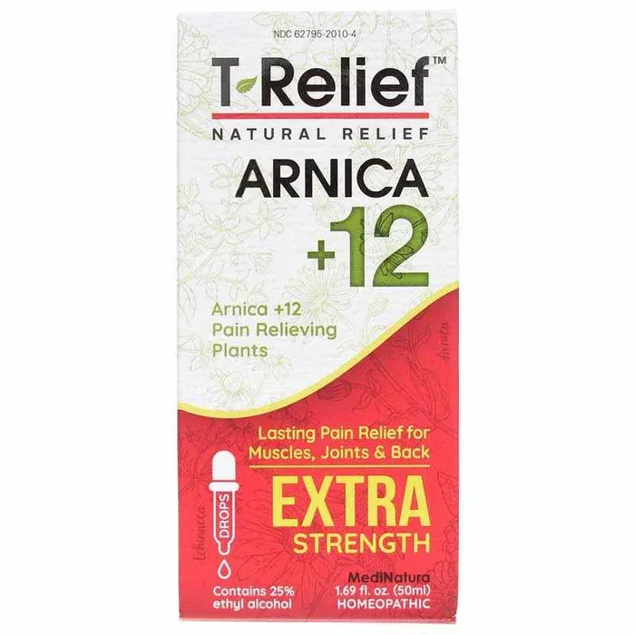MediNatura T-Relief Arnica +12 Extra Strength Pain Relief Oral Drops