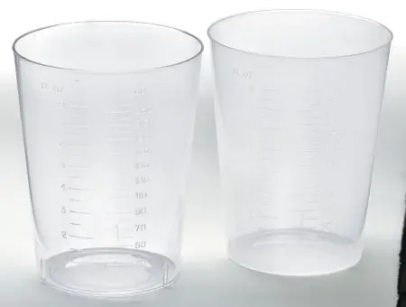 Medline – Graduated Drinking Cup 9 oz. Clear Plastic Disposable – DYND80450