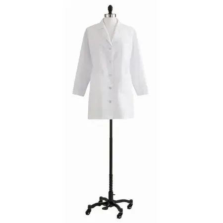 Medline – Lab Coat White Size 8 Mid Length Reusable – MDT11WHT8E