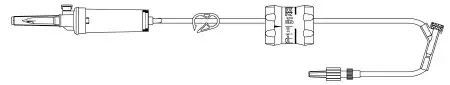 MedStream – Primary IV Administration Set 20 Drops / mL Drip Rate 92 Inch Tubing 1 Port – MS750E