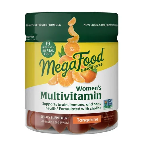 MegaFood, Women’s Multivitamin Tangerine Gummies, 60 Count