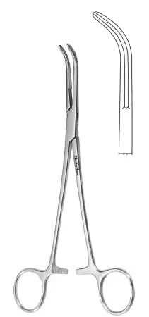 MeisterHand – Gall Duct Forceps Lahey 7-1/2 Inch Length Surgical Grade German Stainless Steel NonSterile Ratchet Lock Finger Ring Handle Curved – MH14-48