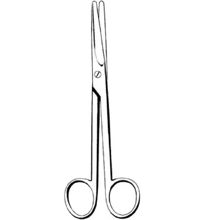 Merit – Dissecting Scissors Mayo 5-1/2 Inch Length Office Grade Pakistan Stainless Steel NonSterile Finger Ring Handle Straight Blunt Tip / Blunt Tip – 97-308