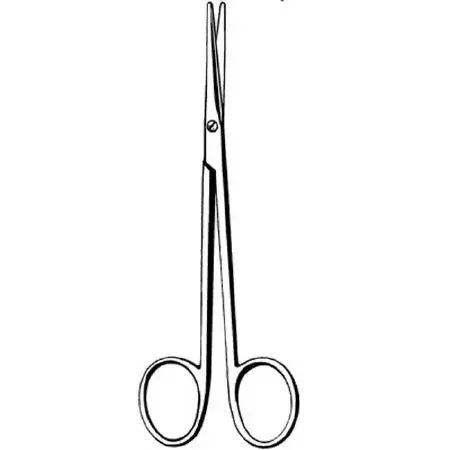 Merit – Dissecting Scissors Metzenbaum 7 Inch Length Office Grade Stainless Steel NonSterile Finger Ring Handle Straight Blunt Tip / Blunt Tip – 97-339