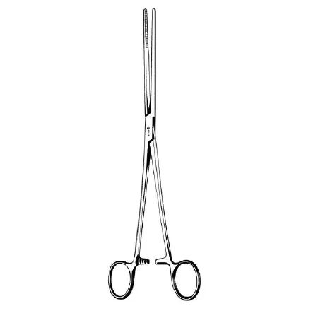 Merit – Dressing Forceps Bozeman 10-1/4 Inch Length Mid Grade Stainless Steel S-Curved – 96-2622M