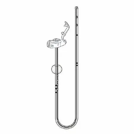 MIC-Key – Low-Profile Transgastric-Jejunal Feeding Tube 16 Fr. 2.7 cm Tube Silicone Sterile – 0270-16-2.7-45
