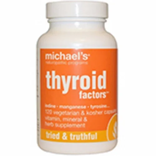 Michael’s Naturopathic, Thyroid Factors, 120 Veg Caps