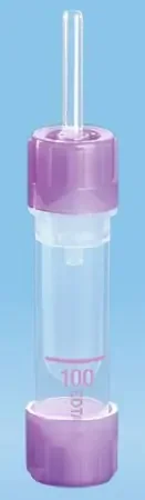 Microvette 100 – Capillary Blood Collection Tube Hematology K3 EDTA Additive 10.8 X 46.6 mm 100 µL Violet Screw Cap Polypropylene Tube – 20.1278.100