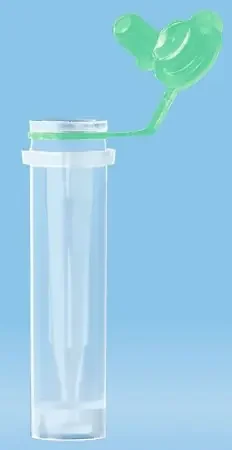 Microvette CB 300 – Capillary Blood Collection Tube Conical Bottom, Skirted Lithium Heparin Additive 10.8 X 43.7 mm 300 µL Green Pull Cap Polypropylene Tube – 16.443.100