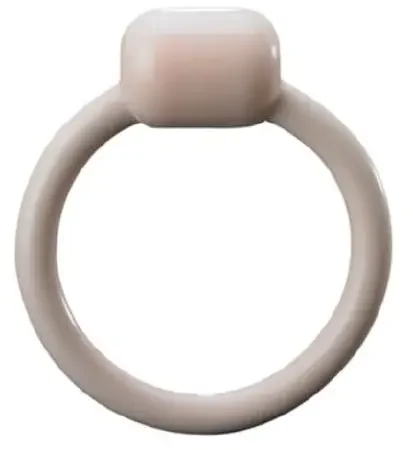 Milex – Pessary Incontinence Ring / Flexible Size 3 Silicone / Metal – MXPCON03