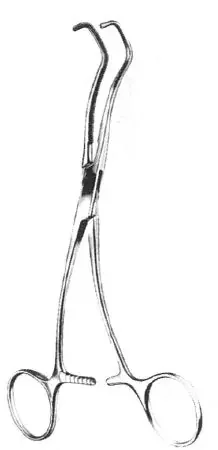 Miltex – Pediatric Vascular Clamp Cooley-Derra 6-1/2 Inch Length Stainless Steel – 24-3000