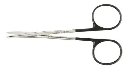 Miltex SuperCut – Dissecting Scissors Metzenbaum 4-1/2 Inch Length OR Grade German Stainless Steel NonSterile Finger Ring Handle Straight Blade Blunt Tip / Blunt Tip – 5-SC-283