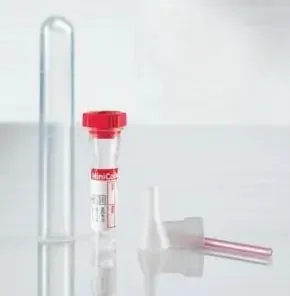 MiniCollect – Capillary Blood Collection Tube Hematology K2 EDTA Additive 13 X 75 mm 80 µL Lavender Cap Closure Polypropylene Tube – 450434