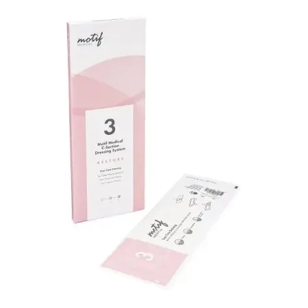 Motif Step 3 Restore – C-Section Dressing System Gel 1.2 X 6.7 Inch / Film 1.2 X 8 Inch Rectangle Sterile – DAB00003-01