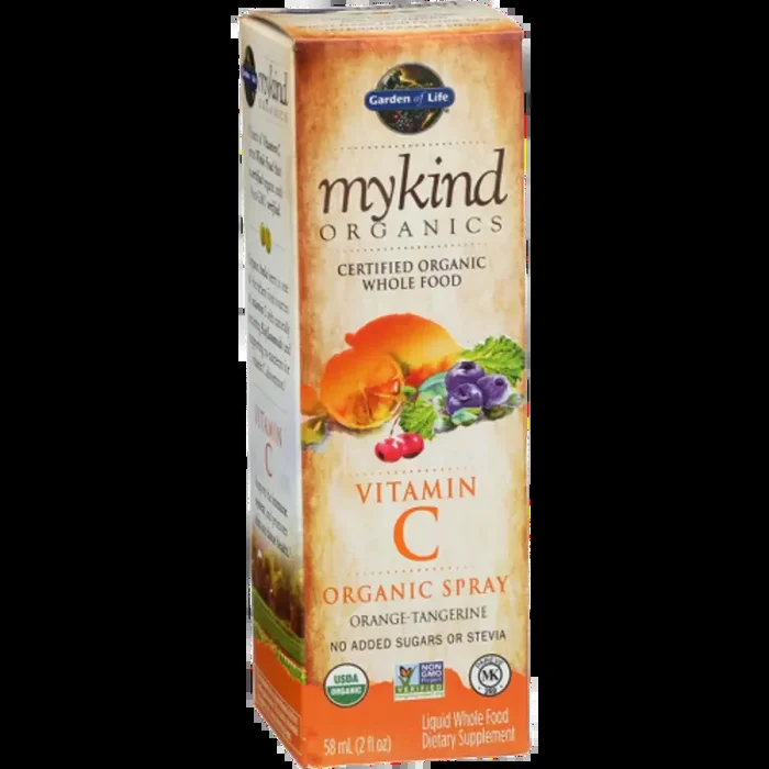 MyKind Organics Vitamin C Spray – Orange Tangerine
