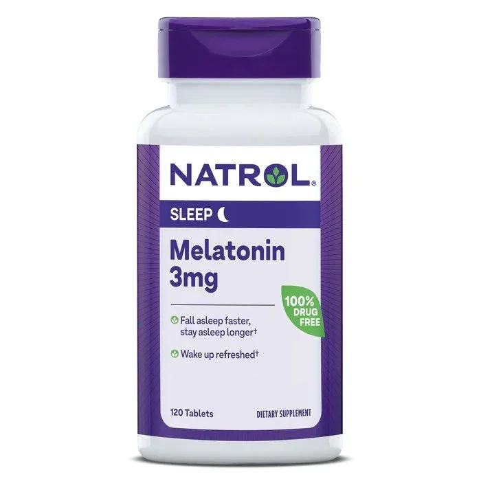 Natrol Melatonin 3mg – Vegetarian 120 Tablet