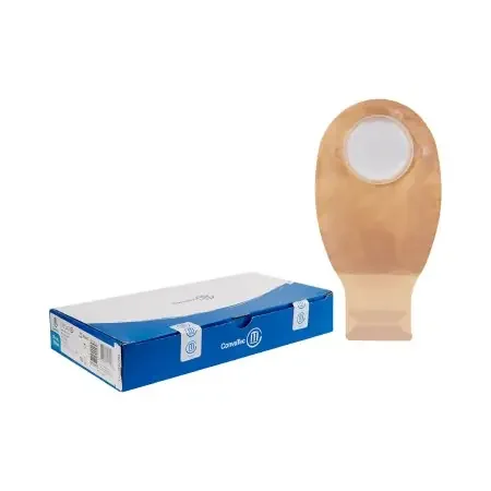 Natura + – Ostomy Pouch Two-Piece System 12 Inch Length 1-1/4 to 1-3/4 Inch Stoma Drainable, Tail Closure – 416422