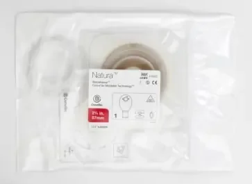 Natura – Ostomy Pouch Two-Piece System 12 Inch Length 2-3/4 Inch Stoma Drainable Trim To Fit – 416926
