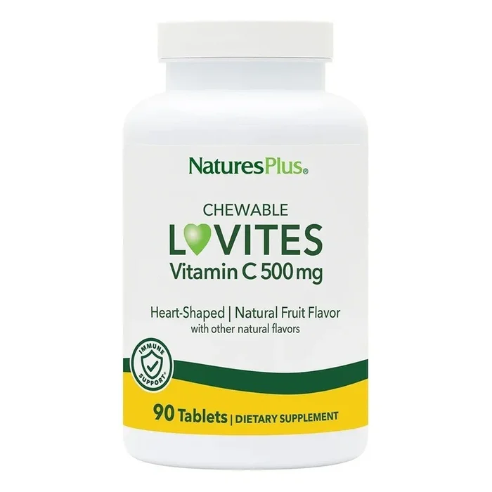 Nature’s Plus Lovites Chewable Vitamin C 500mg 90 Chewable