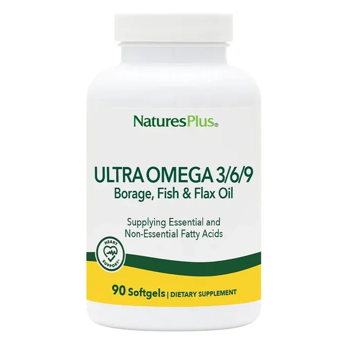 Nature’s Plus Ultra Omega 3/6/9 1200 mg 90 Softgel