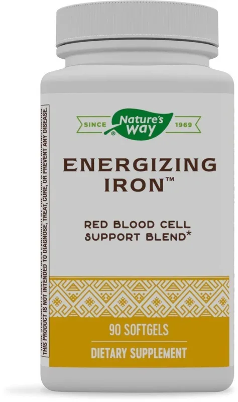 Nature’s Way Energizing Iron 90 Softgel