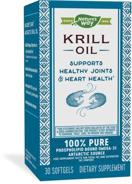 Nature’s Way Krill Oil 500 mg 30 Softgel
