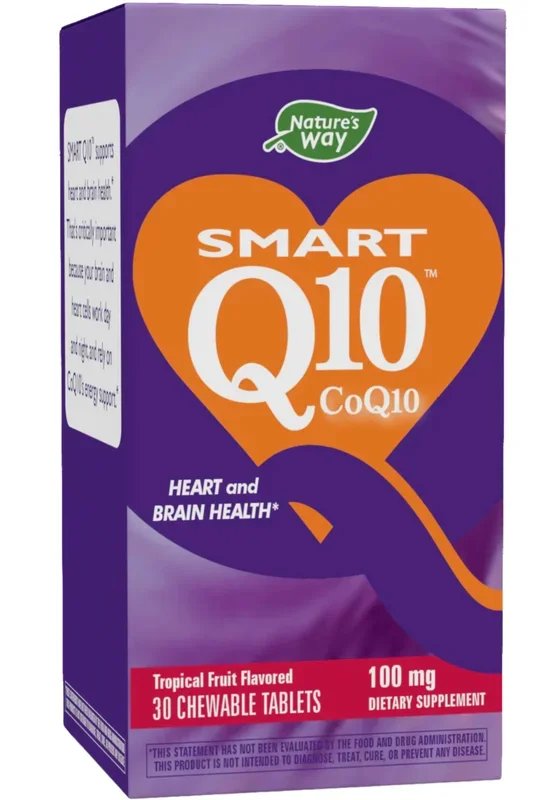 Nature’s Way Smart Q10, CoQ10 100 mg, Tropical Fruit