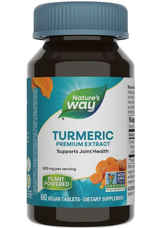 Nature’s Way Turmeric Premium Extract 500 mg