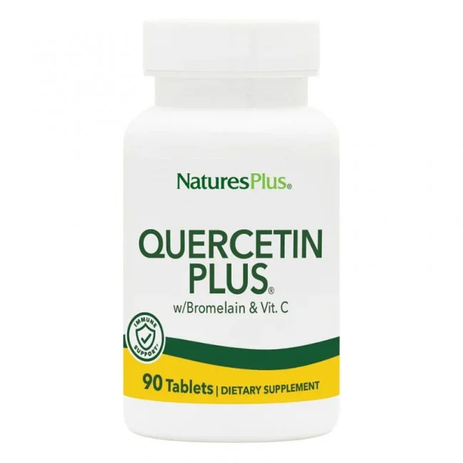 Nature’s Plus Quercetin Plus Vit C Bromelain 90 Tablets