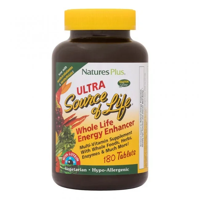 Nature’s Plus Ultra Source Of Life 180 Tablets
