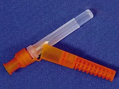 Needle-Pro – Blood Collection Needle 25 Gauge 1 Inch Needle Length Safety Needle Without Tubing Sterile – 4277