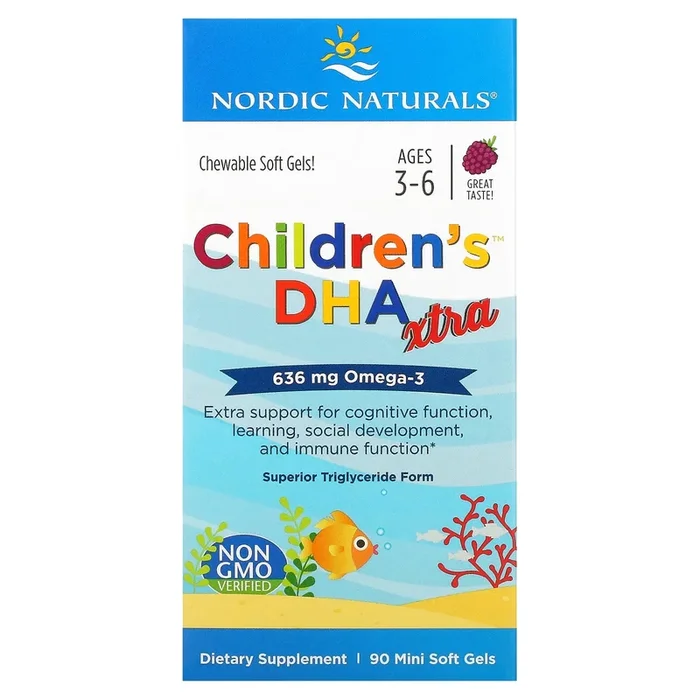 Nordic Naturals, Children’s DHA™ Xtra, 90 Mini Soft Gels