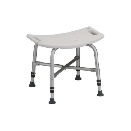 Nova – Bath Bench Fixed Handle Aluminum Frame Without Backrest 20 Inch Seat Width – 9013