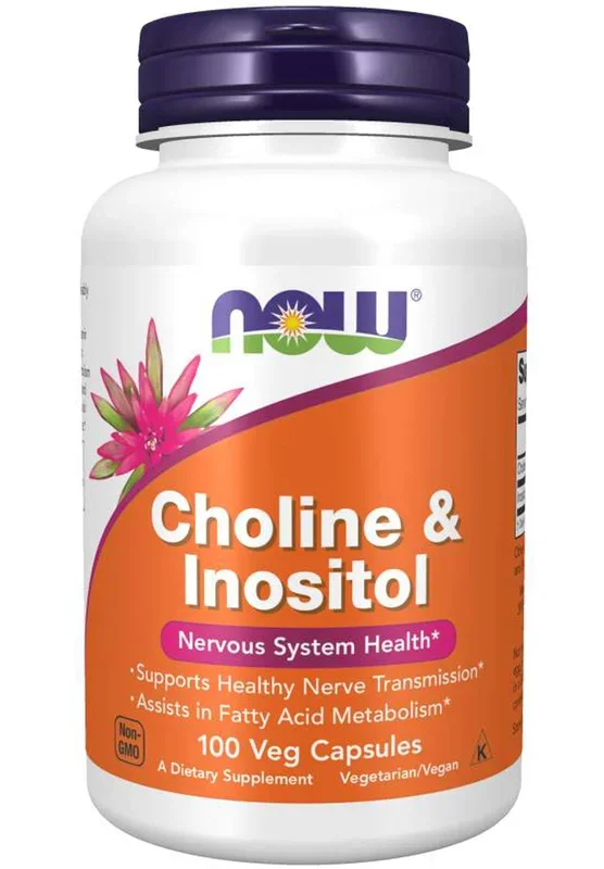 NOW Choline & Inositol 500 mg