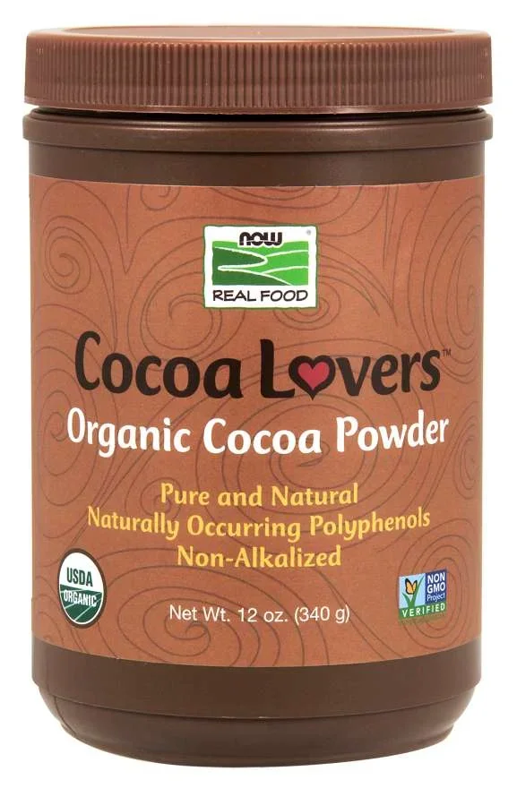 NOW Foods Cocoa Lovers Organic 12oz.