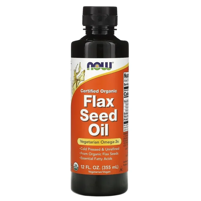 Now Foods, Flax Seed Oil, FL OZ oil