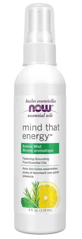 Now Foods Mind That Energy Aroma Mist Spray 4 fl oz. Liquid