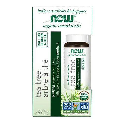 Now Foods, Organic Roll On, Tea Tree 10 ml