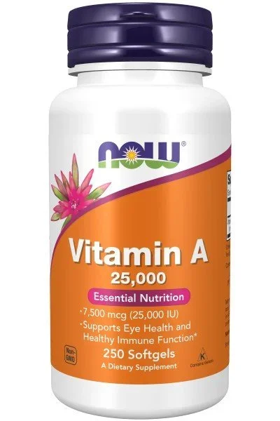 Now Foods Vitamin A 25,000 IU 250 Softgel
