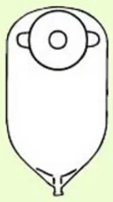 Nu-Flex – Urinary Pouch One-Piece System 11 Inch Length Drainable Deep Convex, Pre-Cut – 8264-FV-L-DC