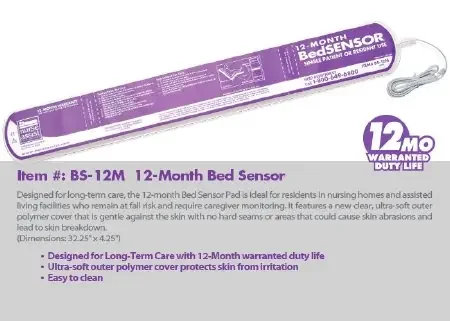 Nurse Assist – Bed Sensor Pad – BS-12M