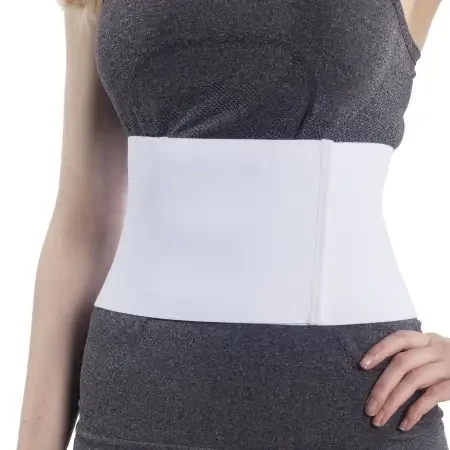 NYOrtho Tappered – Abdominal Binder 2X-Large Hook and Loop Closure 48 to 54 Inch Waist Circumference 6 Inch Height Adult – 8000-2XL