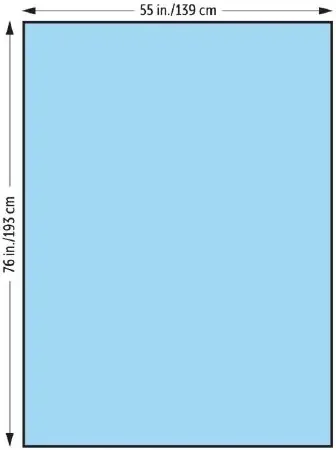 O&M Halyard – General Purpose Drape Large Drape 55 W X 76 L Inch NonSterile – 47623NS