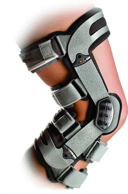 OA Adjuster 3 Lateral – Knee Brace X-Small D-Ring / Hook and Loop Strap Closure 13 to 15-1/2 Inch Thigh Circumference Left Knee – 11-1593-1