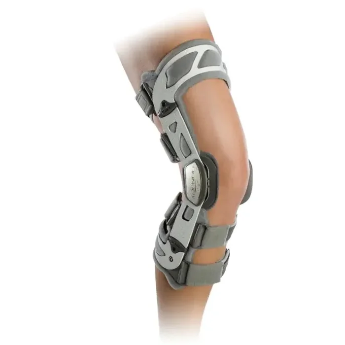 OA Nano Medial – Knee Brace Small D-Ring / Hook and Loop Strap Closure 15-1/2 to 18-1/2 Inch Thigh Circumference / 13 to 14 Inch Knee Circumference / 12 to 14 Inch Calf Circumference Left Knee – 11-1215-2