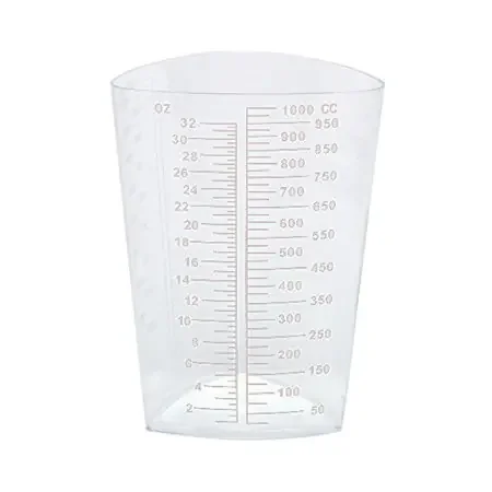OakRidge Products – Graduated Beaker Oakridge Products Pathology Container Polypropylene 1,000 mL (32 oz.) – 0410-1100
