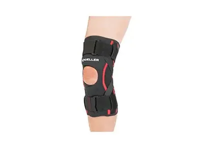 OmniForce Stabilizer – Knee Brace Small / Medium Wraparound / D-Ring / Hook and Loop Strap Closure 12 to 16 Inch Knee Circumference Left or Right Knee – 24-9300