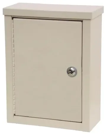 Omnimed – Storage Cabinet Wall Mount Heavy Duty Steel 1 or 2 Shelves Flat Key Lock – 291609-BG