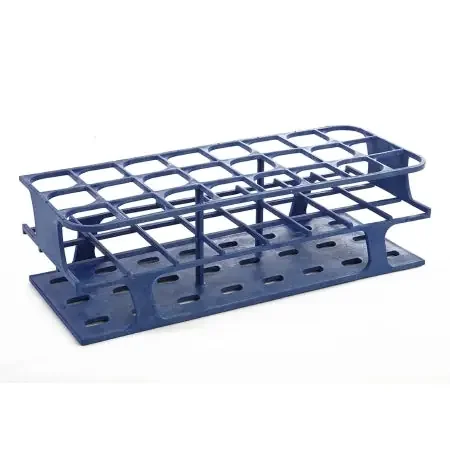 OneRack – Full Size Test Tube Rack 24 Place 15 to 50 mL Tube Size Blue 85 X 110 X 282 mm – HS27515B