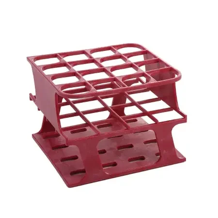 OneRack – Half Size Test Tube Rack 16 Place 10 to 18 mL Tube Size Magenta 92 X 120 X 122 mm – HS27504D